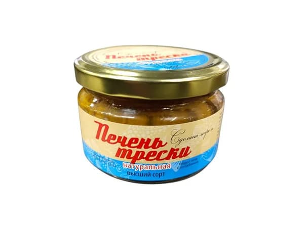 Печень трески ст/б 240 гр