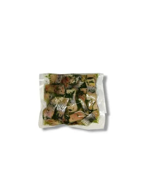 Кусочки сельди в масле с укропом, кг