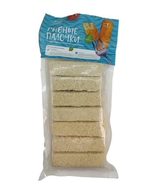 Фарш минтая палочки в панировке 300 гр СТМ