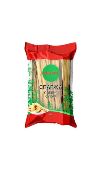 Спаржа соевая сушеная MISAKI 500гр.